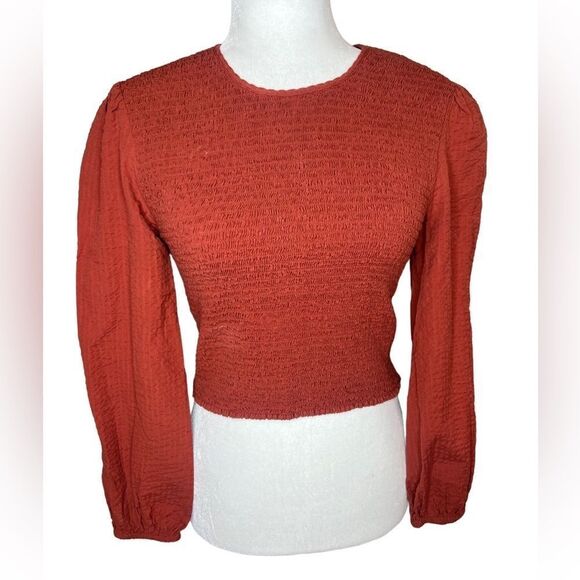 Urban Outfitters smocked top size Small - Picture 2 of 7